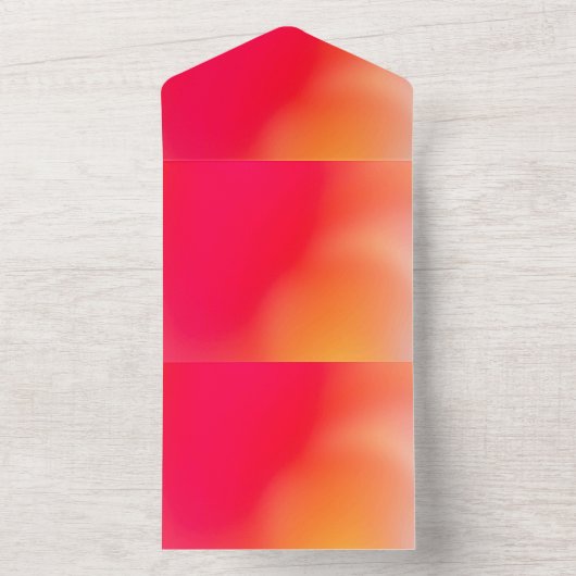 Solid Color Invitations Kaart (Binnen)