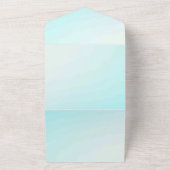 Solid Color Invitations Kaart (Buitenkant)