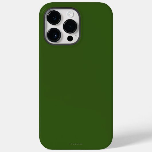 Solid Color iPhone Case - Olympian Infort Design (Achterkant)