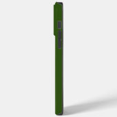 Solid Color iPhone Case - Olympian Infort Design (Achterkant / Links)