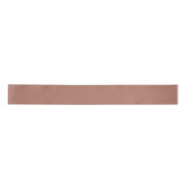 Solid Color Mocha beige Neutral Hex B17868 Satijnen Lint (Voorkant)