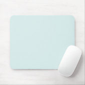 Solid Color Muismat Licht Aqua Blue (Met muis)