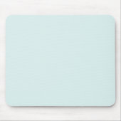Solid Color Muismat Licht Aqua Blue (Voorkant)