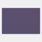 Solid color plain pastel dark purple inpakpapier vel (Voorkant 2)