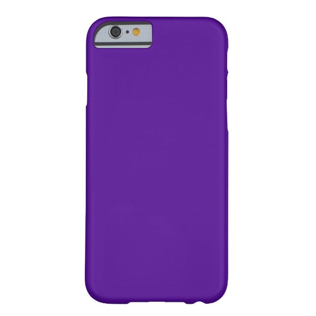 Solid color rich purple Case-Mate iPhone case (Achterkant)