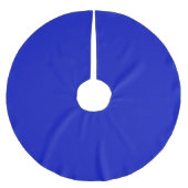 Solid Color: Royal Blue Kerstboom Rok (Voorkant)