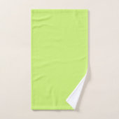 Solid color soft light lime green bad handdoek (Handdoek)