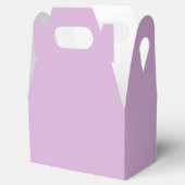 Solid Color soft orchid pastel paars lila Bedankdoosjes (Geopend)