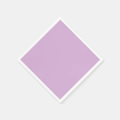 Solid Color soft orchid pastel paars lila Servet (Hoek)