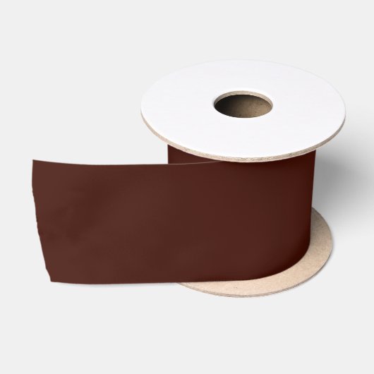 Solid Color voor zwart Bean Satijnen Lint (Spoel)