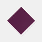 Solid Color voor zwarte kerry Servetten (Hoek)