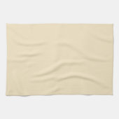 Solid Cream Kitchen Towel Theedoek (Horizontaal)