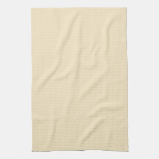 Solid Cream Kitchen Towel Theedoek (Verticaal)