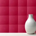 Solid crimson glory red tegeltje<br><div class="desc">Solide kleurenkrans glory red design.</div>