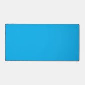 Solid Cyan Blue Background  Bureaumat (Voorkant)