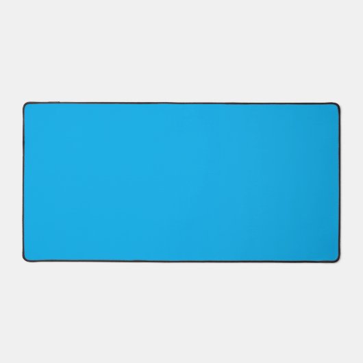 Solid Cyan Blue Background  Bureaumat (Voorkant)