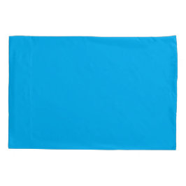 Solid Cyan Blue Background  Kussensloop