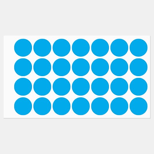 Solid Cyan Blue Background  Labels (Vel)
