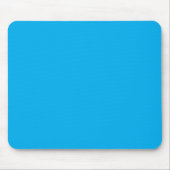 Solid Cyan Blue Background  Muismat (Voorkant)