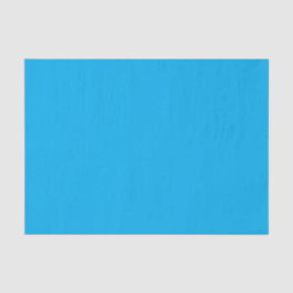 Solid Cyan Blue Background | Summer Minimal Style Tissuepapier