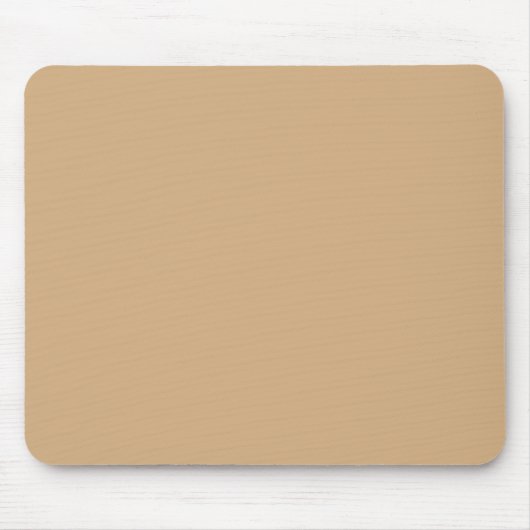 Solid dark beige muismat (Voorkant)