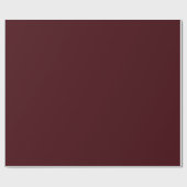 Solid dark red maroon cadeaupapier (Vlak)