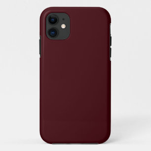 Solid dark red maroon Case-Mate iPhone case
