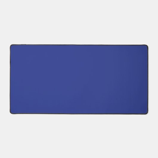 Solid Deep Blue Backdrop | Bold Minimalist Design Bureaumat (Voorkant)
