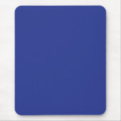 Solid Deep Blue Backdrop | Bold Minimalist Design Muismat (Voorkant)
