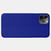 Solid deep blue Case-Mate iPhone case (Achterkant (horizontaal))