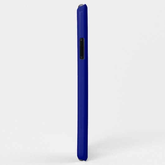 Solid deep blue Case-Mate iPhone case (Achterkant/rechts)