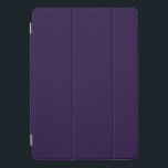 Solid deep violet purple iPad pro cover<br><div class="desc">Solid color deep violet purple design.</div>