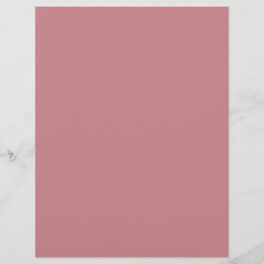 Solid Dusty Pink Kaart Stock DIY Scrapbooking (Voorkant)