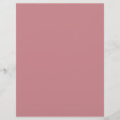Solid Dusty Pink Kaart Stock DIY Scrapbooking (Achterkant)