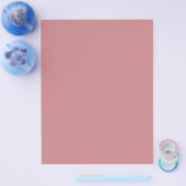 Solid Dusty Pink Kaart Stock DIY Scrapbooking (Enkel)