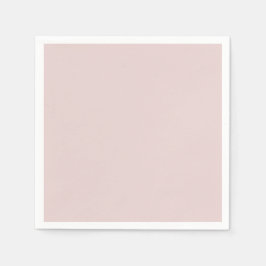 Solid Dusty Pink Light Elegant Minimalist Servet