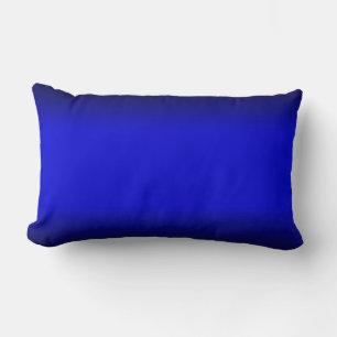 Solid Electric Blue American Mojo Lumbar Pillow Kussen