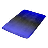 Solid Electric Blue Badmat (Gekanteld)