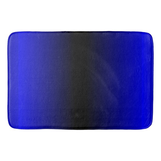 Solid Electric Blue Badmat (Voorkant)