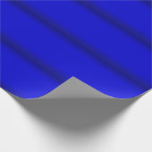 Solid Electric Blue Cadeaupapier (Hoek)