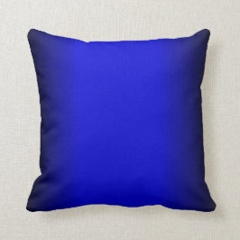 Solid Electric Blue Kussen