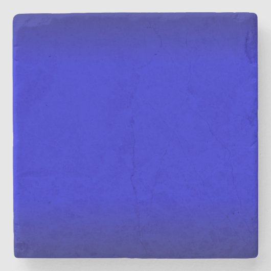 Solid Electric Blue Stenen Onderzetter (Voorkant)