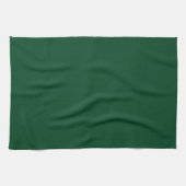 Solid Evergreen Green Kitchen Towel Theedoek (Horizontaal)