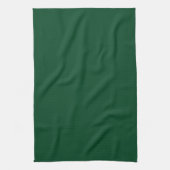 Solid Evergreen Green Kitchen Towel Theedoek (Verticaal)