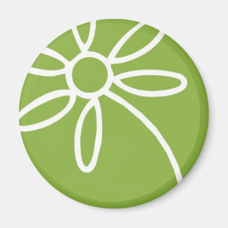 Solid Flair Circle Magnet