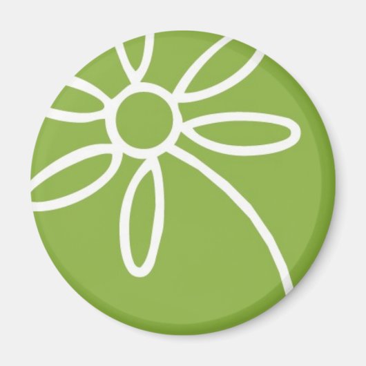 Solid Flair Circle Magnet (Voorkant)