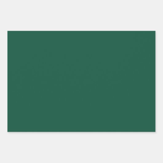 Solid Forest donkergroen Inpakpapier Vel (Voorkant 3)