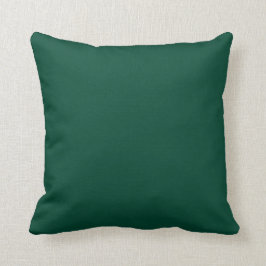 Solid Forest Green-Pop van kleur Kussen