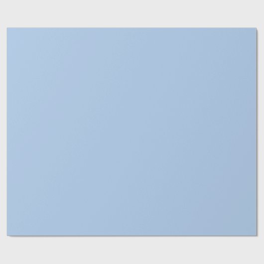 Solid French Blue Cadeaupapier (Vlak)