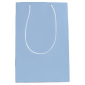 Solid French Blue Gift Bag Medium Cadeauzakje (Voorkant)